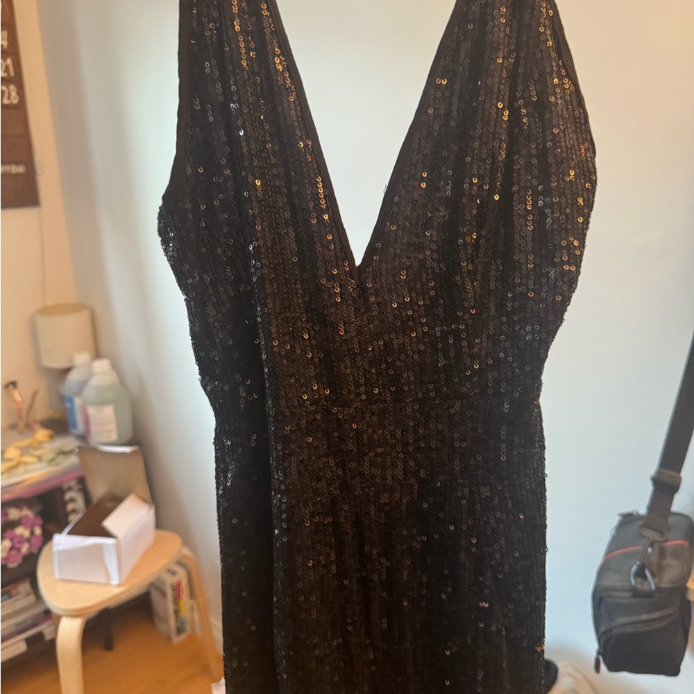 PrettyLittleThing Black One piece